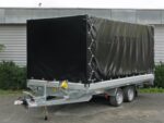 Humbaur Universal 3000 Seilwinde, Alu Bordwände 350 mm, Auffahrbohlen – Bild 3