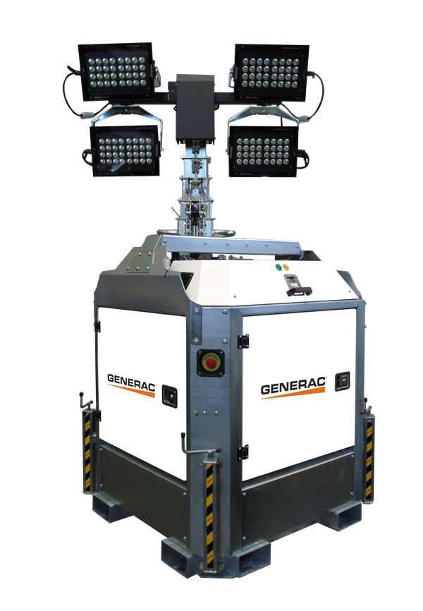 CUBE-Super-4x320W-lowered.png PRAMAC / Generac CUBE SUPER dieselbetriebener Lichtmast – Bild 1