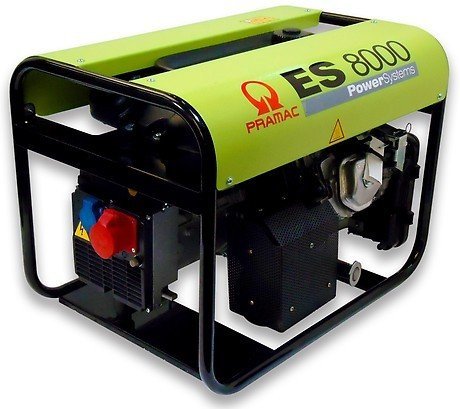 ES8000_TF.jpg PRAMAC ES 8000 THI (AVR) benzinbetriebener Stromerzeuger 230 / 400 Volt | 8,3 kVA – Bild 1