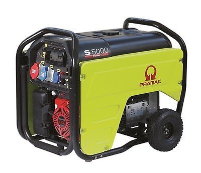 S5000_400V_Restyling_Big-1.jpg PRAMAC S 5000 THB AVR benzinbetriebener Stromerzeuger 230 / 400 V | 6,3 kVA (E-Starter) – Bild 1