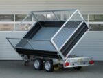 Humbaur HTK 3000.31 STAHL PROFI Stahlgitteraufsatz 600 mm, Auffahrpaket – Bild 8