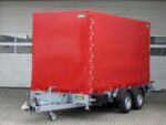 Unsinn UAG 4217-35-14-E-HP Absenkanhänger mit Elektrohydraulik und Planenaufbau – Bild 9