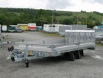 Hapert Indigo HT-2 - 3500 - 5050 x 2000 Kipphydraulik, Parabelfederung, Bordwände, Rampe